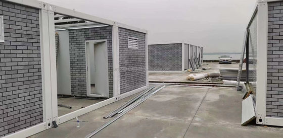 モダンデザイン 20フィート コンテナ 移動住宅 臨時建設用 移住労働者 住宅 解決策