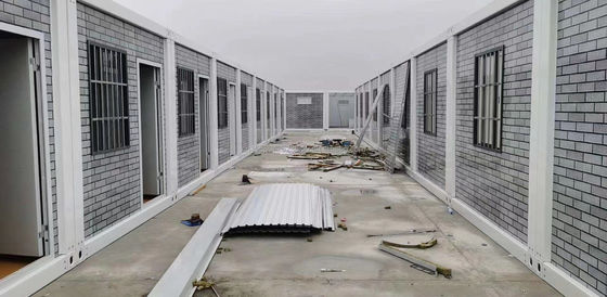 モダンデザイン 20フィート コンテナ 移動住宅 臨時建設用 移住労働者 住宅 解決策